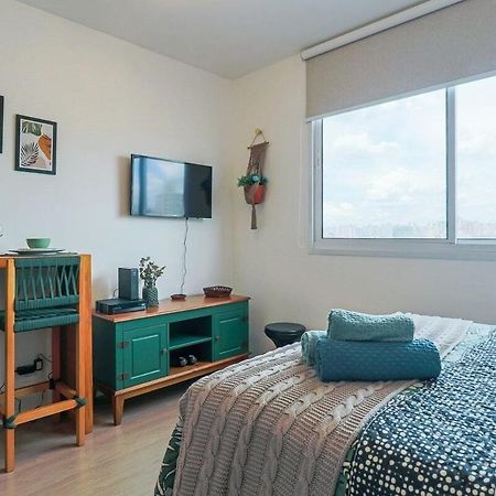 Aconchegante Studio No Bras Com Piscina/Metro Bras São Paulo Kültér fotó