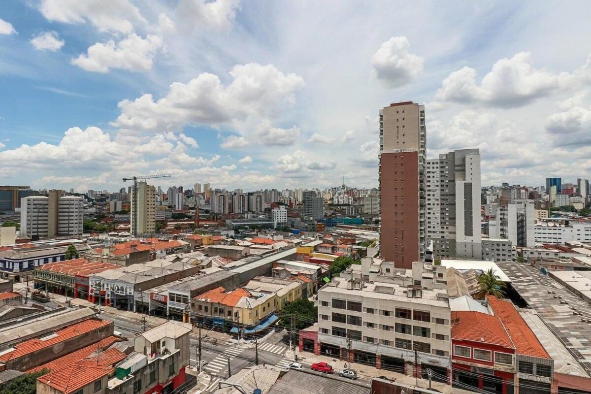 Aconchegante Studio No Bras Com Piscina/Metro Bras São Paulo Kültér fotó